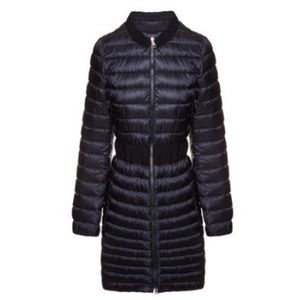🆕 MONCLER WOMENS “HODENITE” NAVY DOWN JACKET